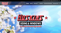 Desktop Screenshot of hoskinssiding.com